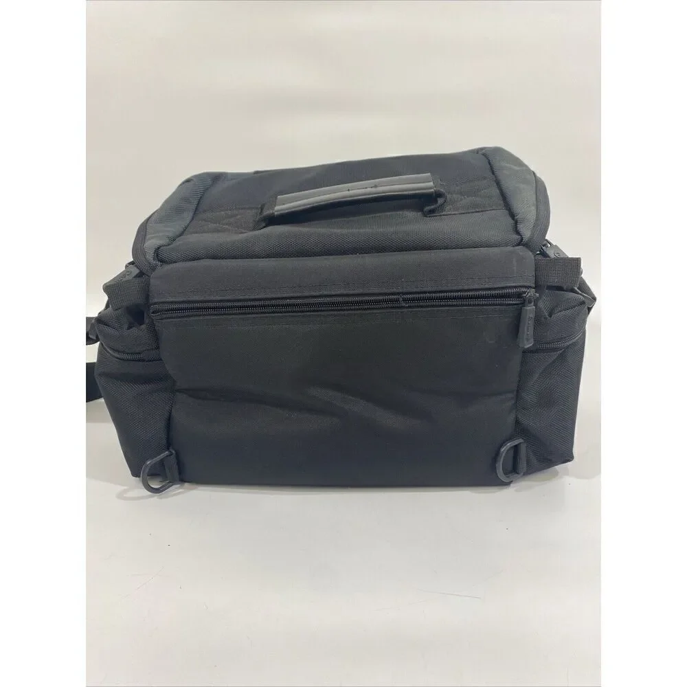 Canon Rebel Nylon Padded Camera Equipment Bag‎ Strap + Pockets 14
